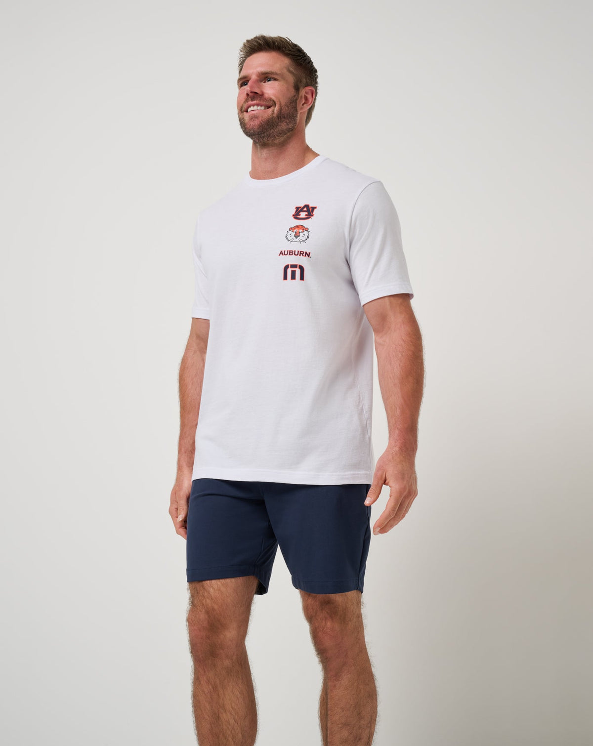 TravisMathew | Auburn Playoffs 2.0 Tee - White