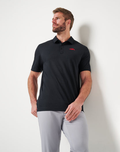 TravisMathew | Arkansas School Pride Polo - Black