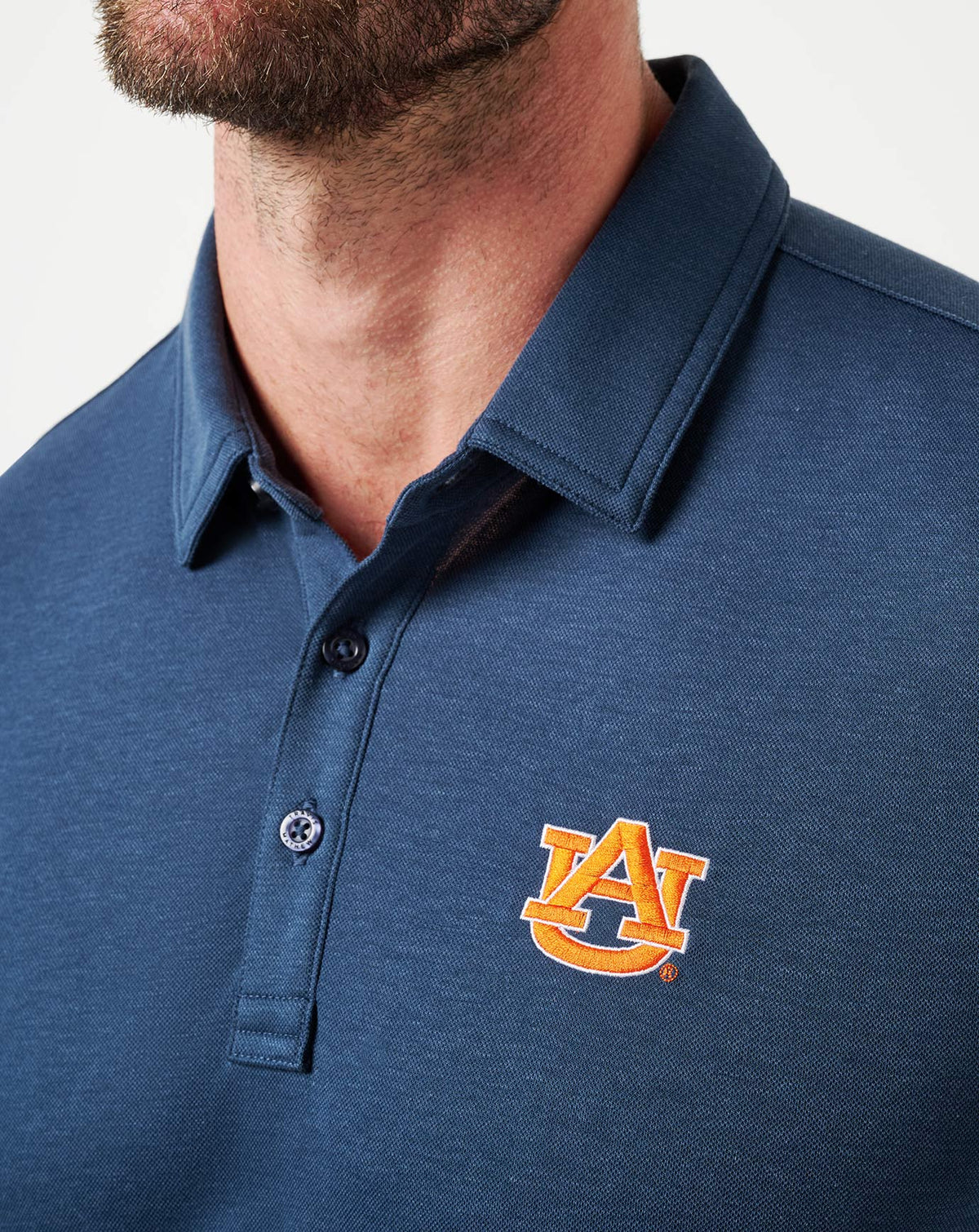 TravisMathew | Auburn School Pride Polo - Navy