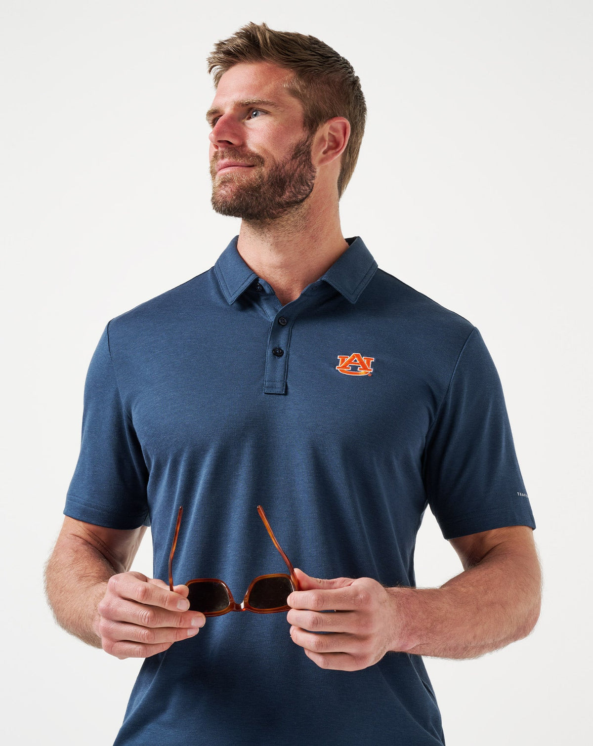 TravisMathew | Auburn School Pride Polo - Navy