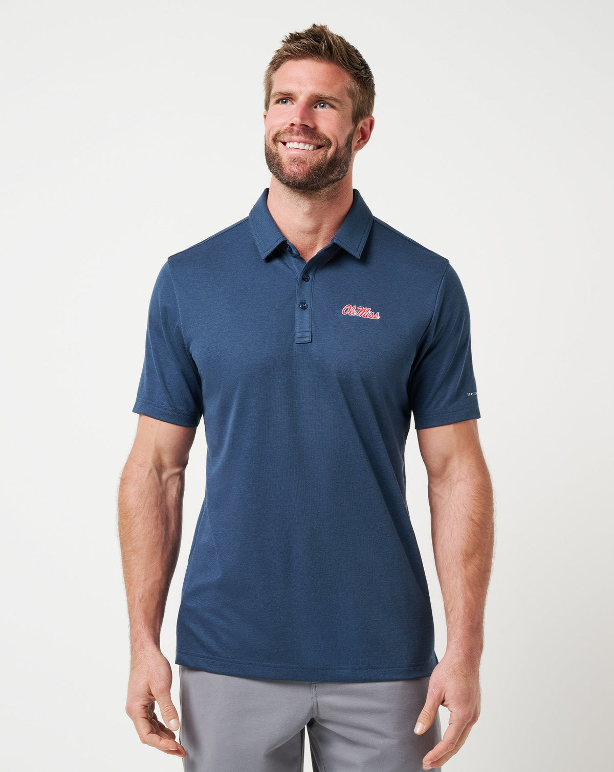 TravisMathew | Mississippi School Pride Polo - Navy