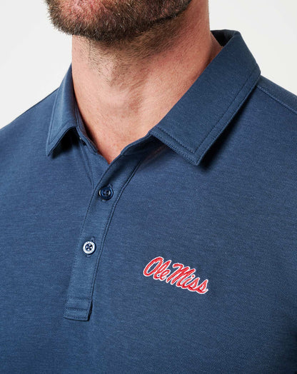 TravisMathew | Mississippi School Pride Polo - Navy