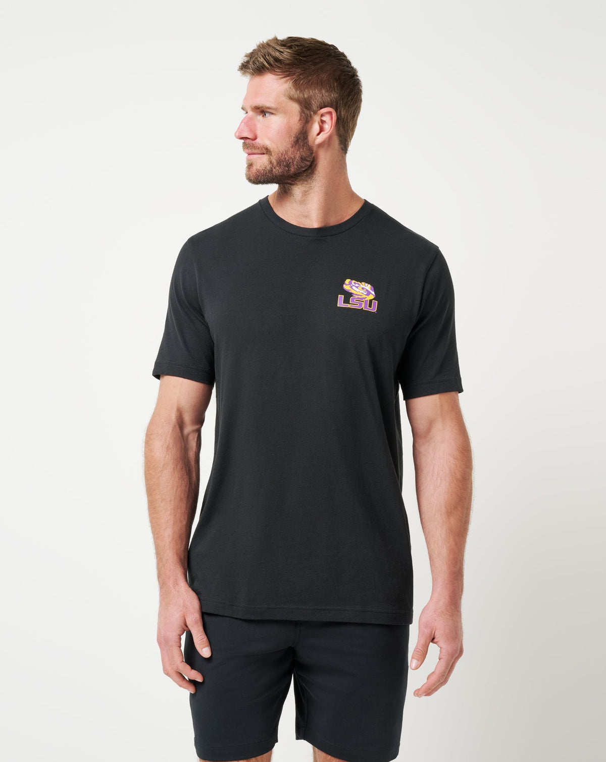 TravisMathew | LSU Friendly Rivalry Tee - Black