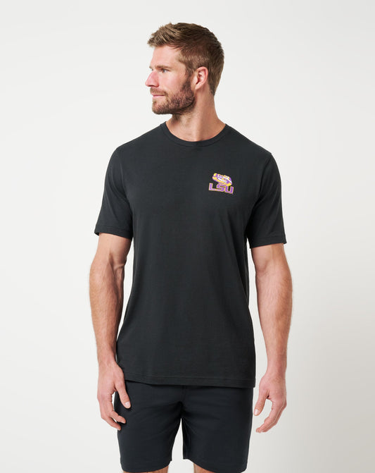 TravisMathew | LSU Friendly Rivalry Tee - Black