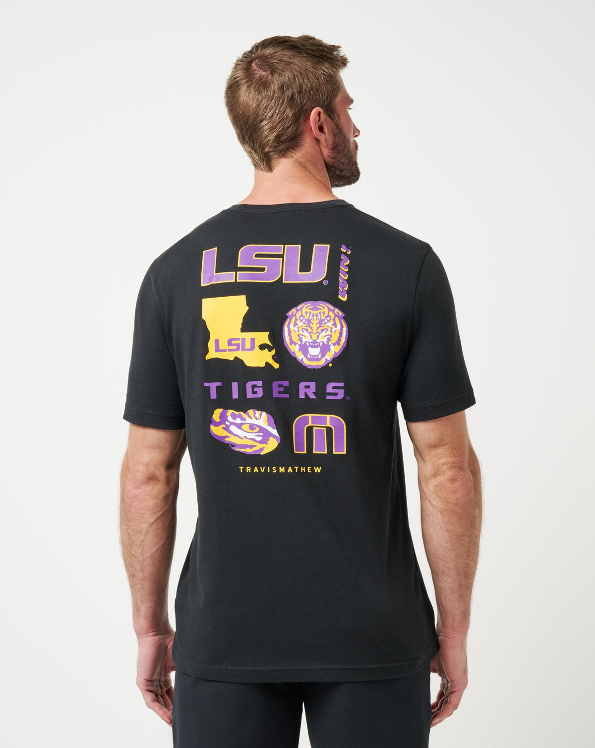TravisMathew | LSU Friendly Rivalry Tee - Black