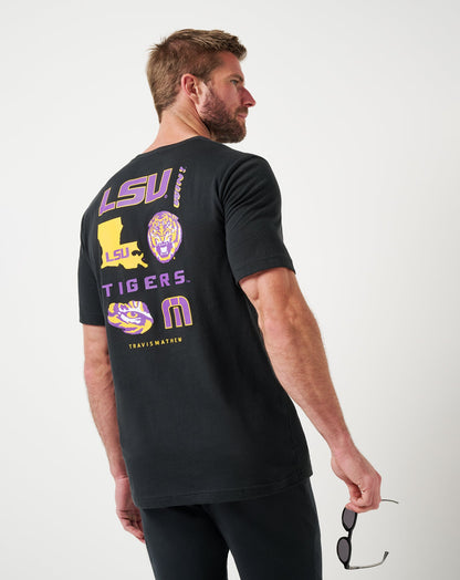 TravisMathew | LSU Friendly Rivalry Tee - Black