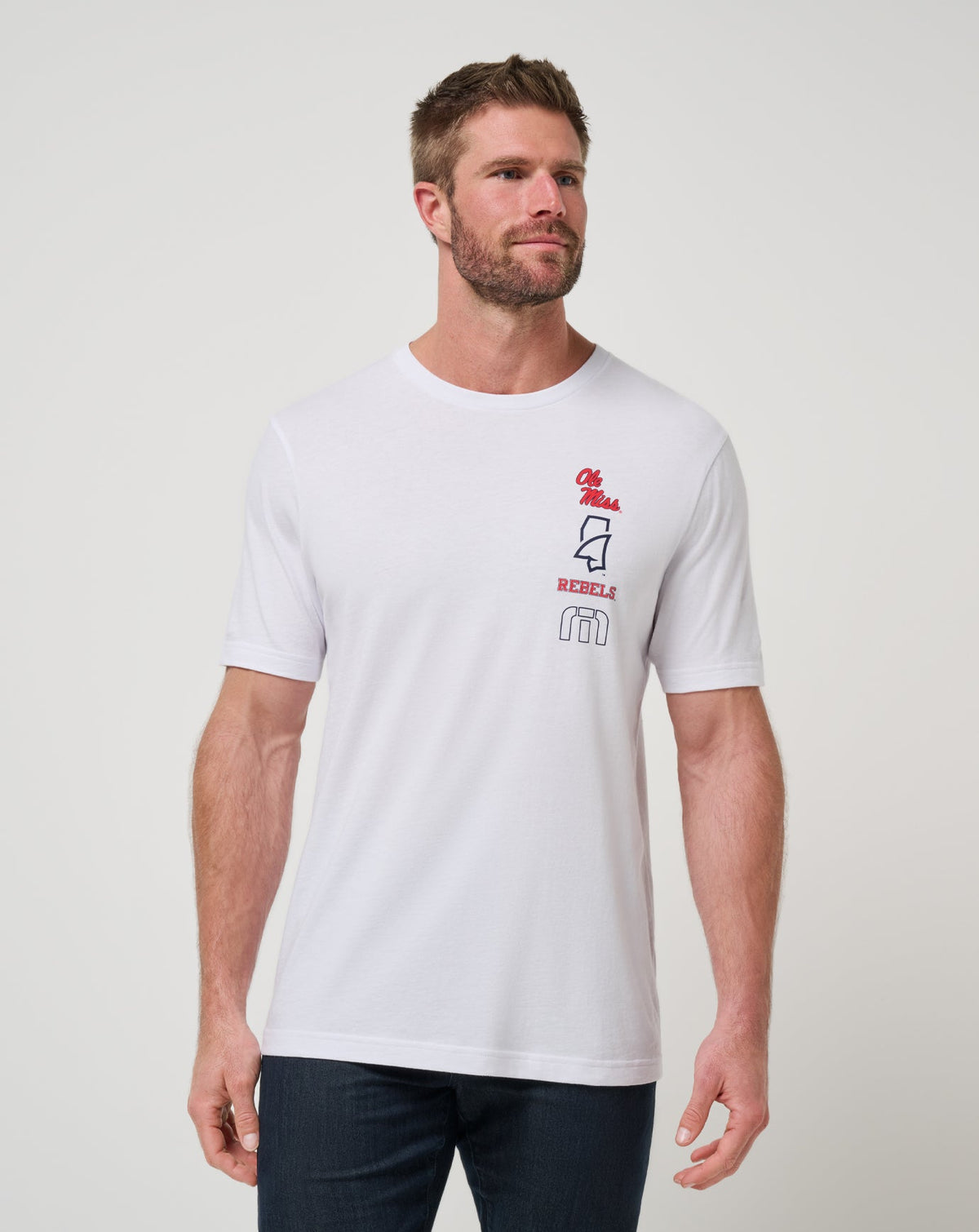 TravisMathew | Mississippi Playoffs 2.0 Tee - White
