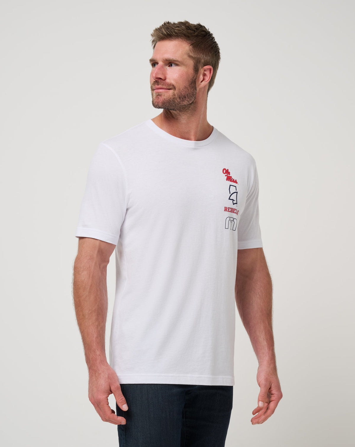 TravisMathew | Mississippi Playoffs 2.0 Tee - White