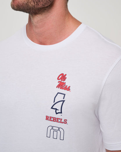 TravisMathew | Mississippi Playoffs 2.0 Tee - White