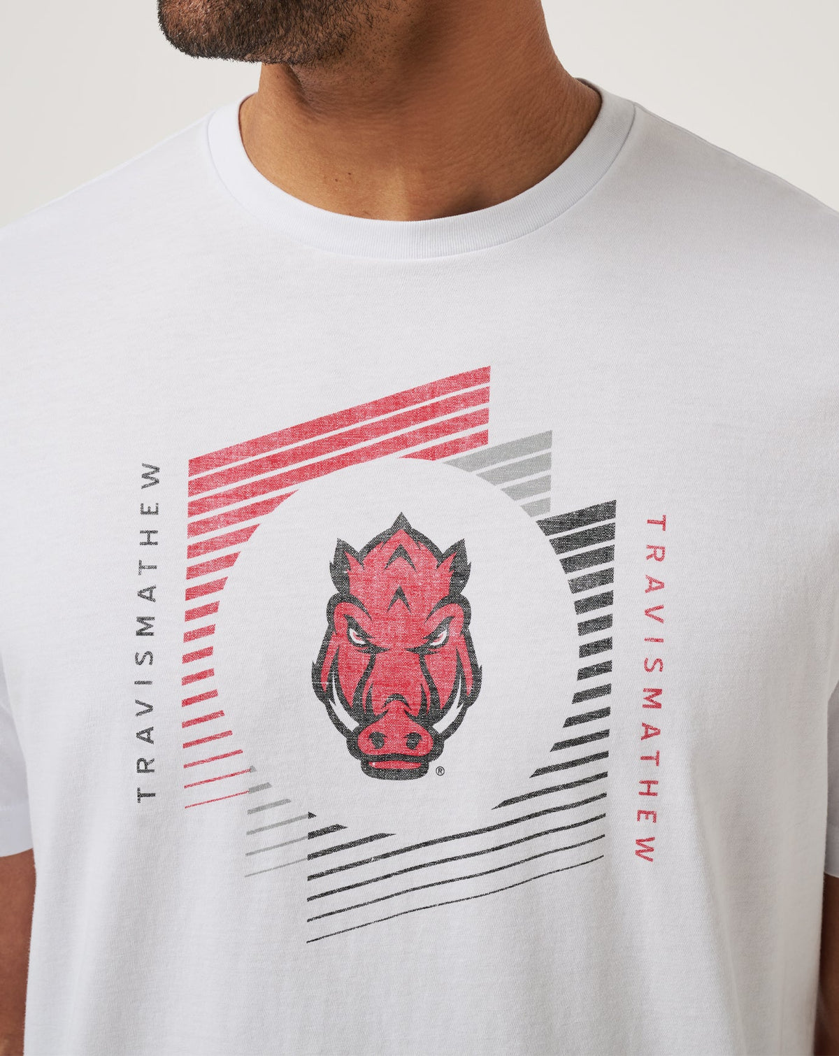 TravisMathew | Arkansas Underdogs Tee - White