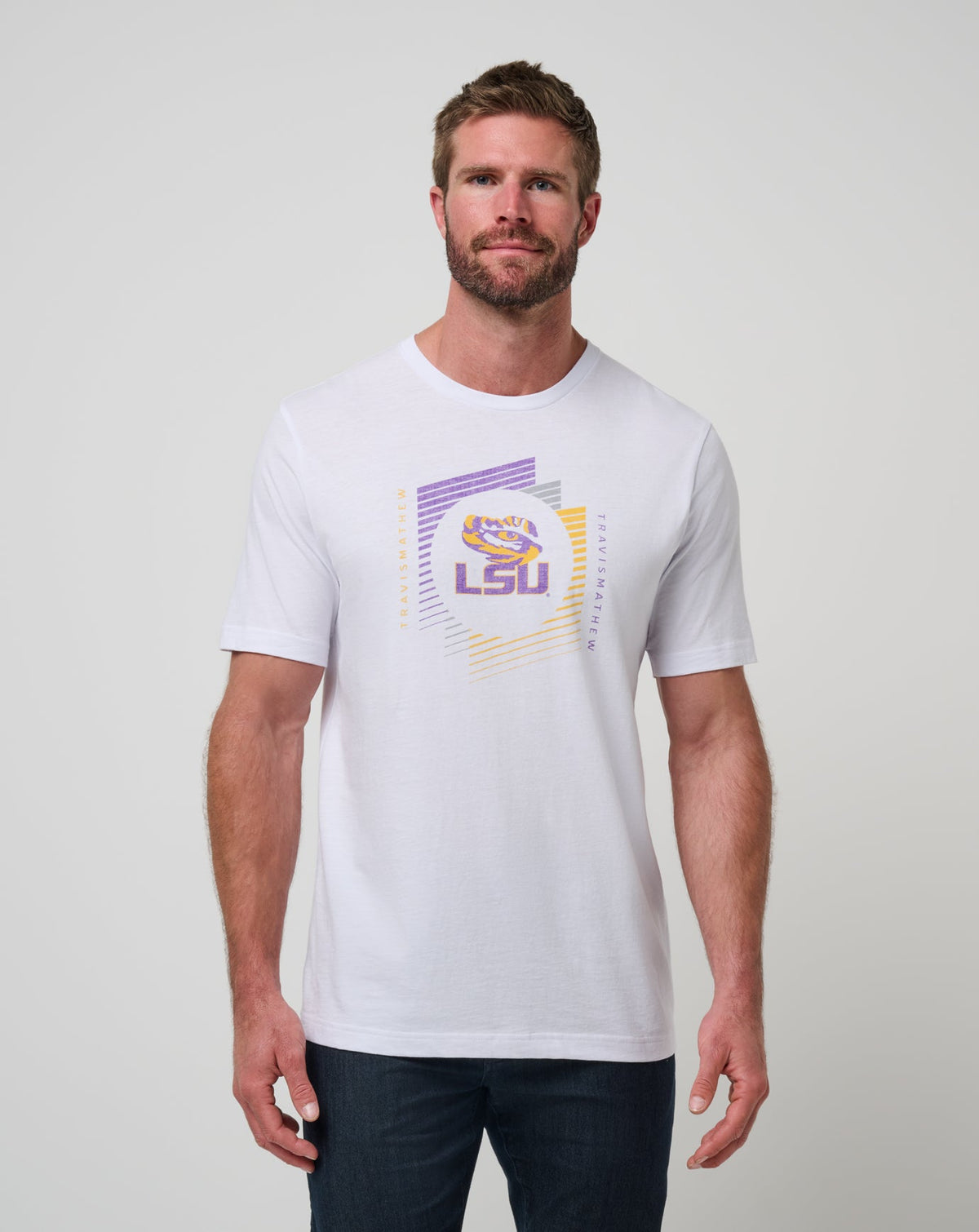 TravisMathew | LSU Underdogs Tee - White