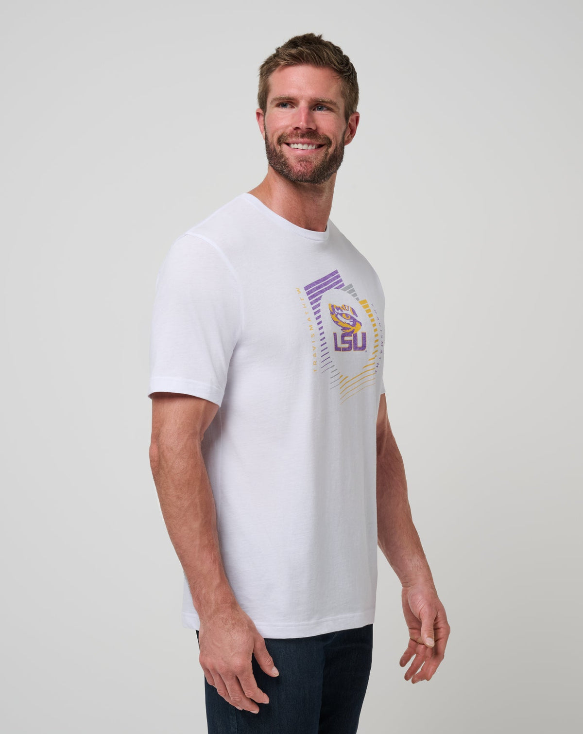 TravisMathew | LSU Underdogs Tee - White