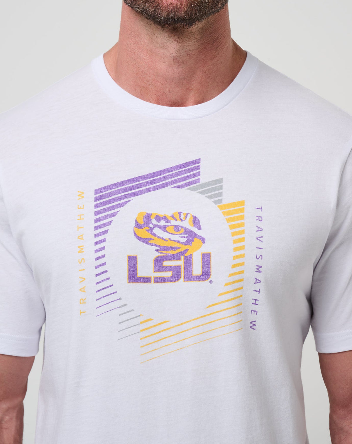 TravisMathew | LSU Underdogs Tee - White
