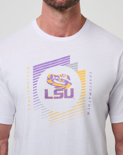 TravisMathew | LSU Underdogs Tee - White