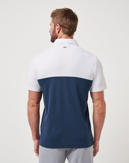 TravisMathew | Mississippi Drop Back Polo - White/Navy