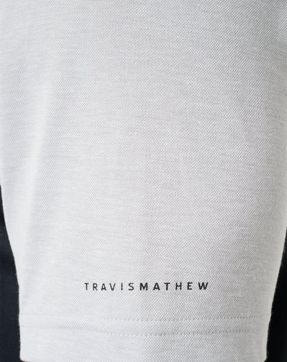 TravisMathew | Alabama Drop Back Polo - Heather Grey/Black