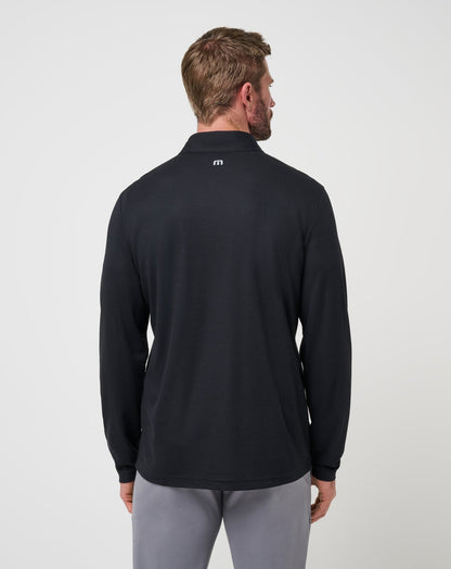 TravisMathew | Iowa Time To Tailgate Quarter Zip - Black