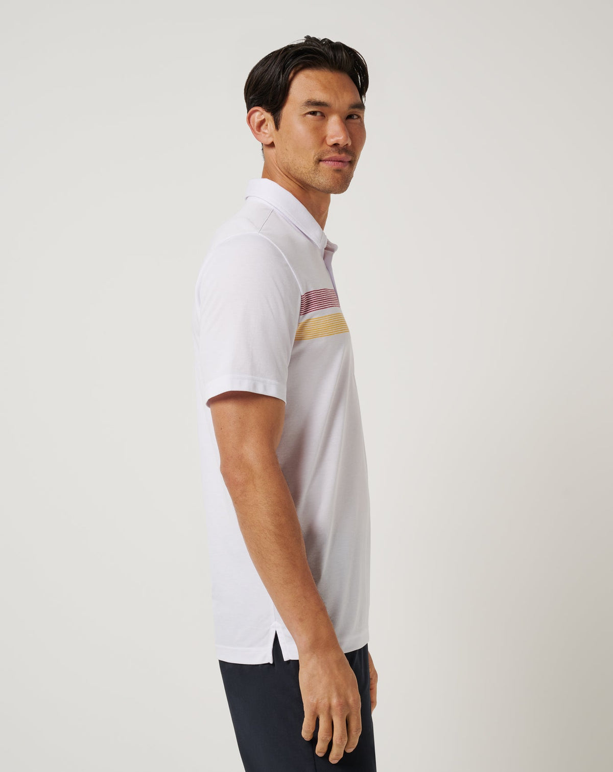 TravisMathew | USC Top Recruit Polo - White/Cardinal