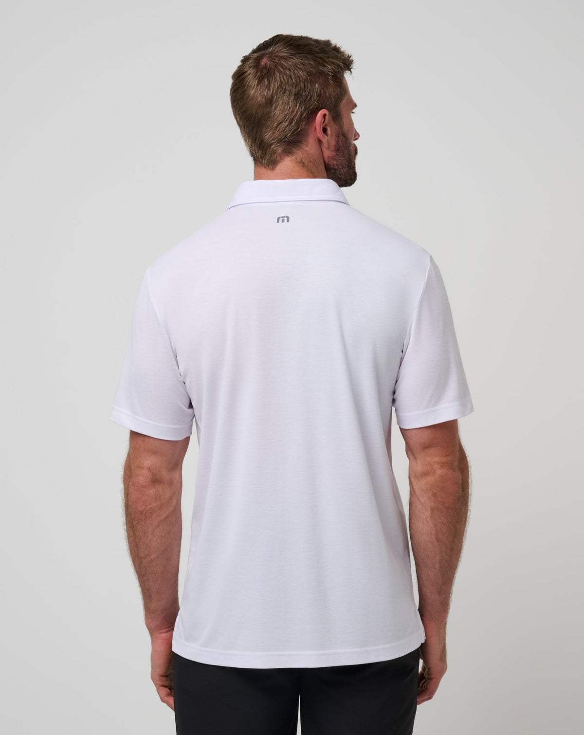 TravisMathew | Nebraska Top Recruit Polo - White/Black