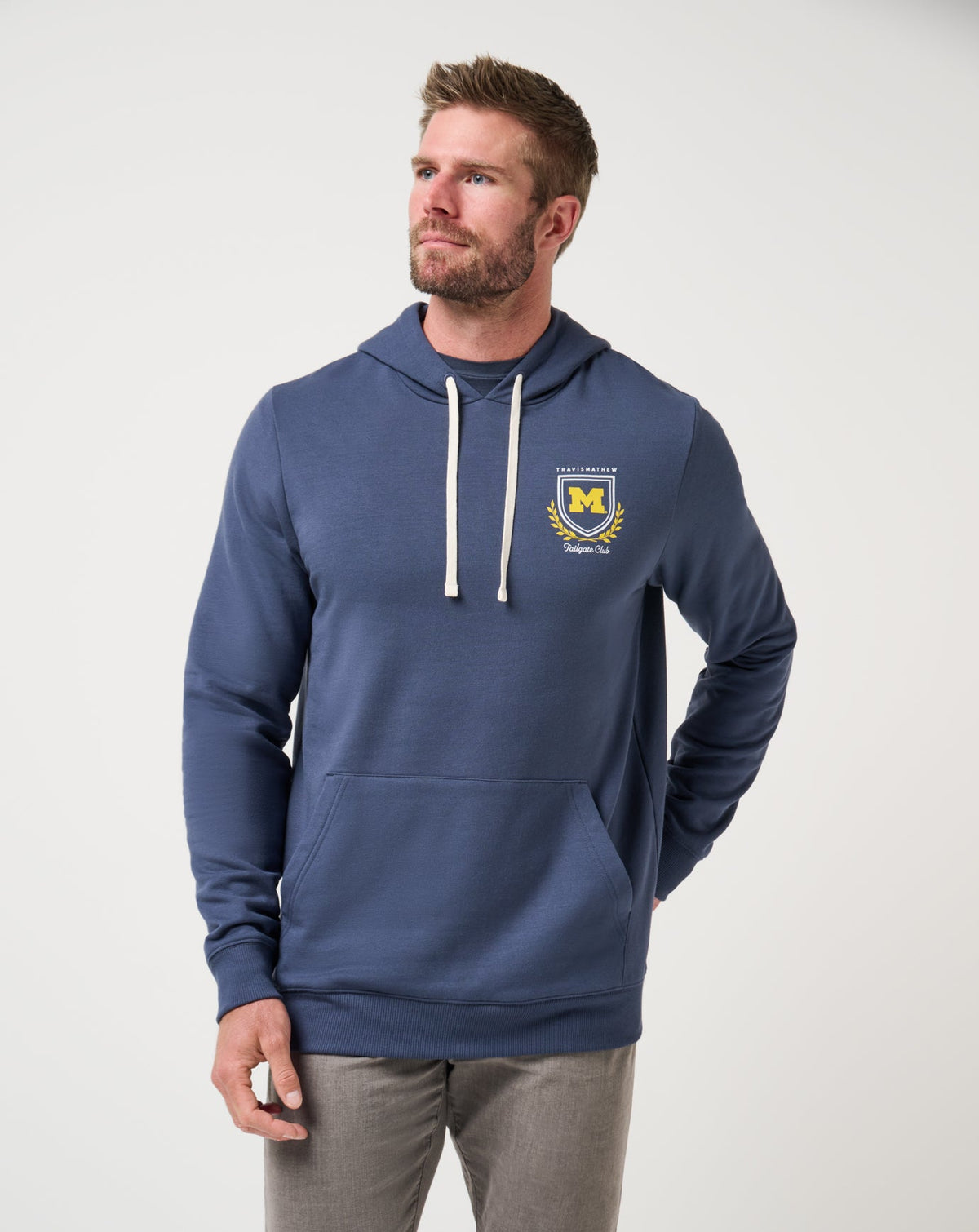 TravisMathew | Michigan Stadium Hoodie - Mood Indigo