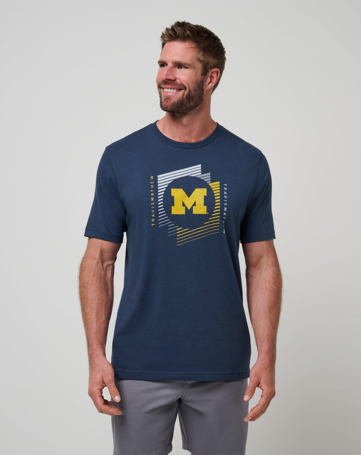TravisMathew | Michigan Underdogs Tee - Navy