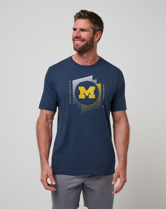 TravisMathew | Michigan Underdogs Tee - Navy