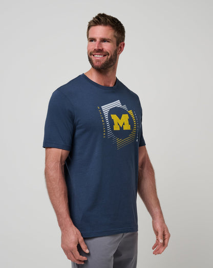TravisMathew | Michigan Underdogs Tee - Navy