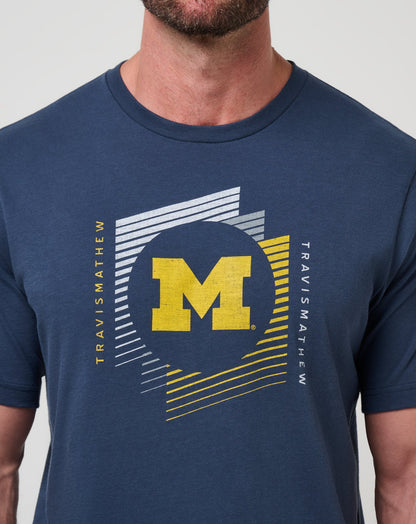 TravisMathew | Michigan Underdogs Tee - Navy