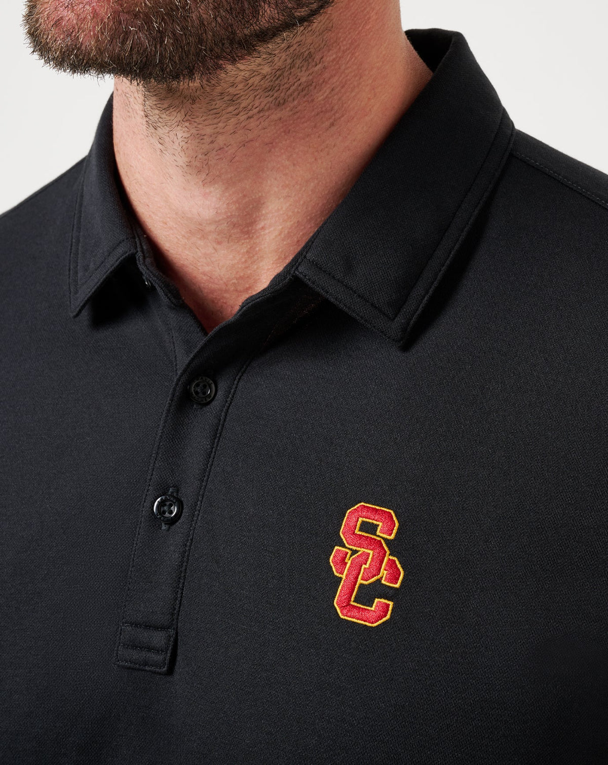 TravisMathew | USC School Pride Polo - Black