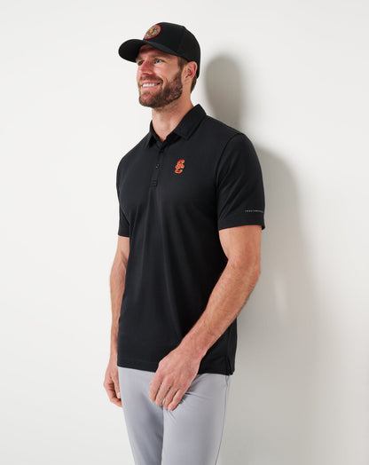 TravisMathew | USC School Pride Polo - Black