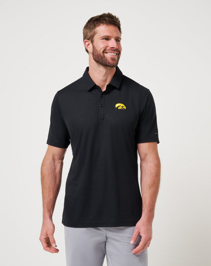 TravisMathew | Iowa School Pride Polo - Black