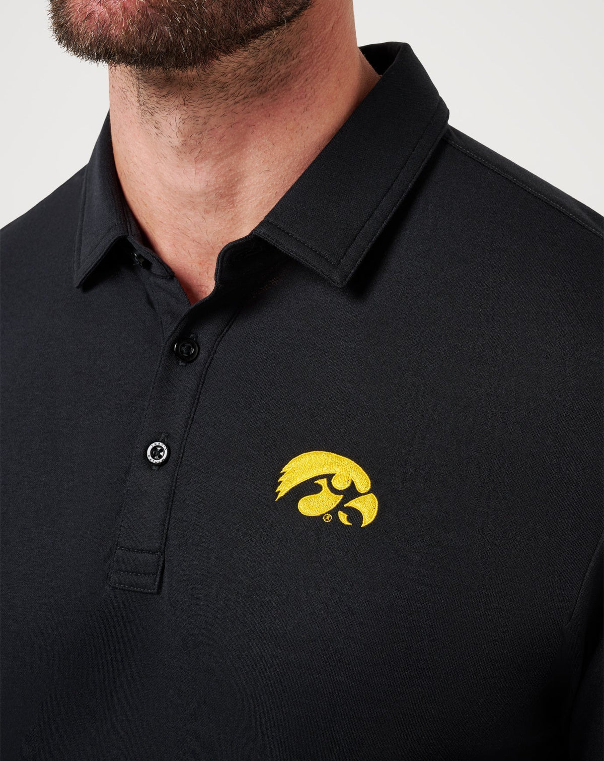 TravisMathew | Iowa School Pride Polo - Black