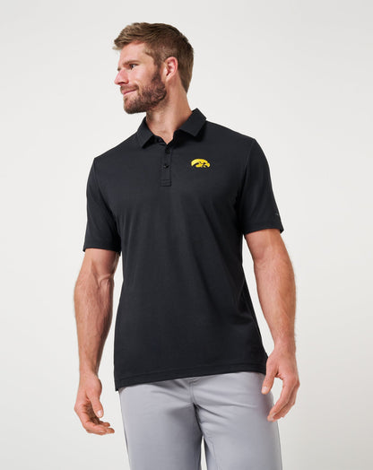 TravisMathew | Iowa School Pride Polo - Black