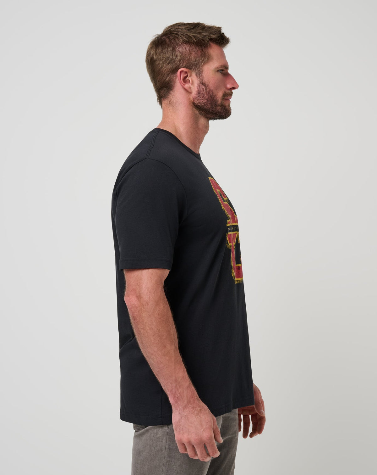 TravisMathew | USC Fight Song Tee - Black