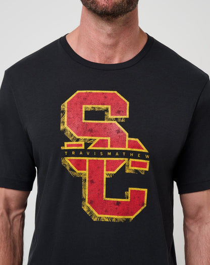 TravisMathew | USC Fight Song Tee - Black