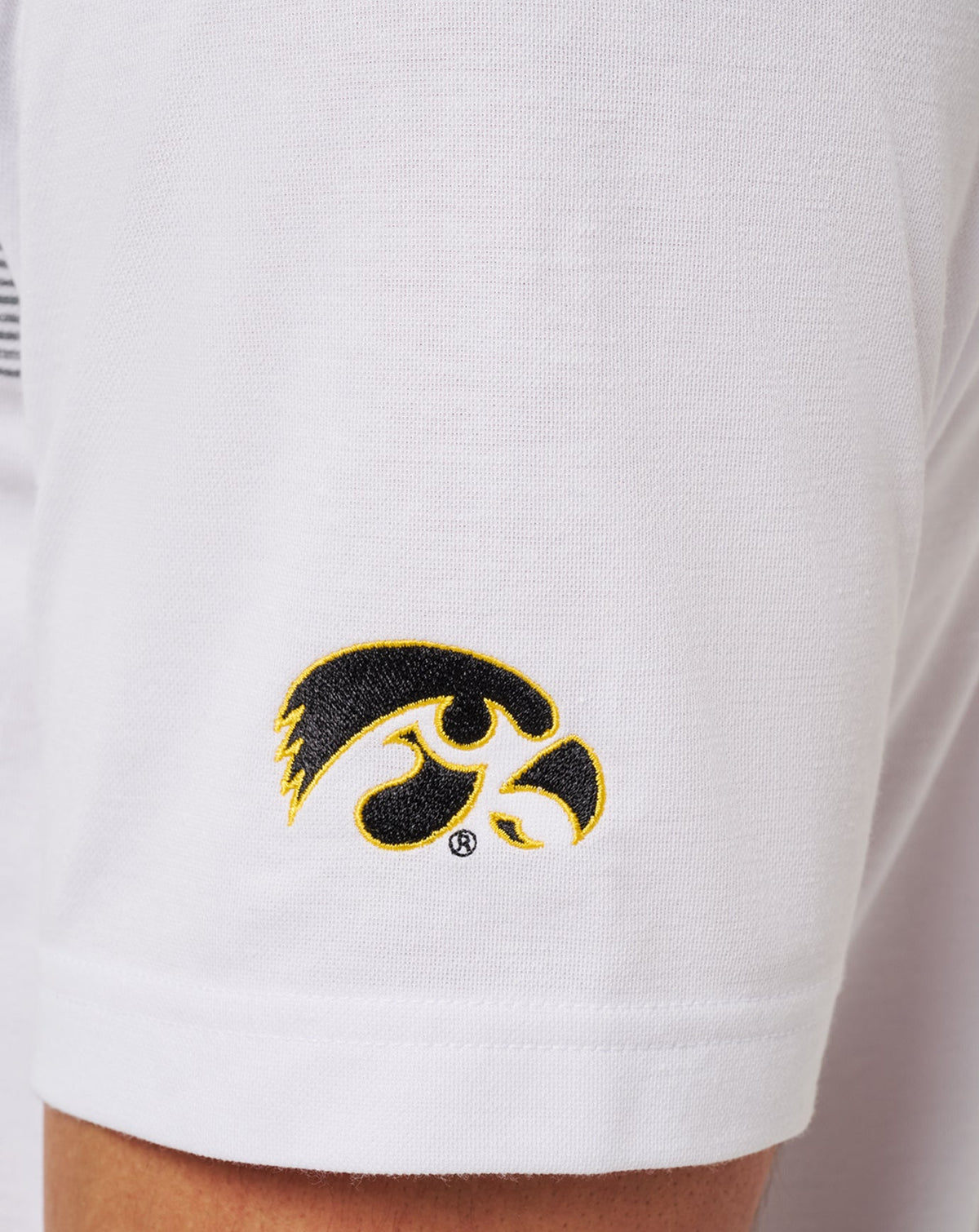 TravisMathew | Iowa Top Recruit Polo - White/Black