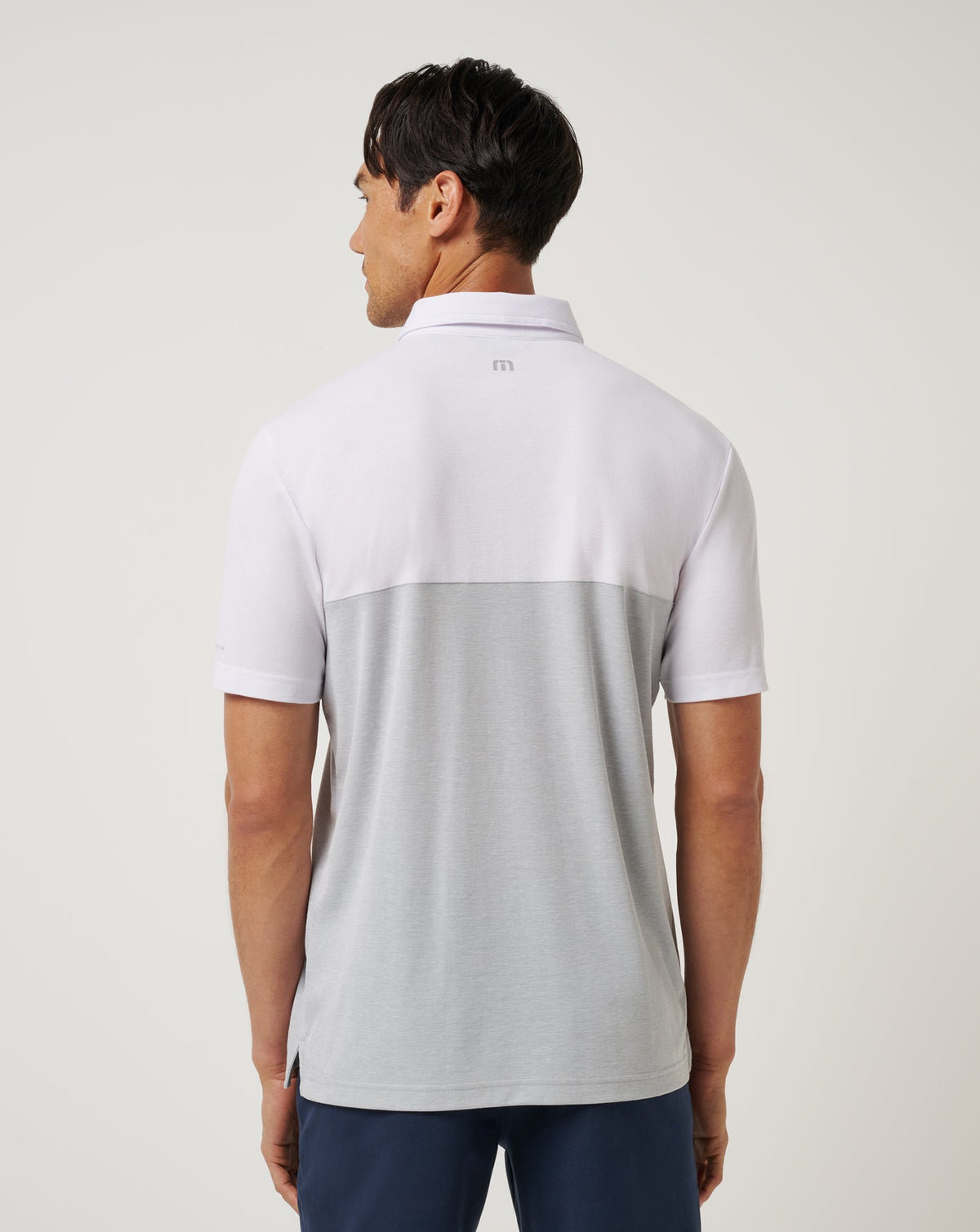 TravisMathew | UCLA Drop Back Polo - White/Heather Grey