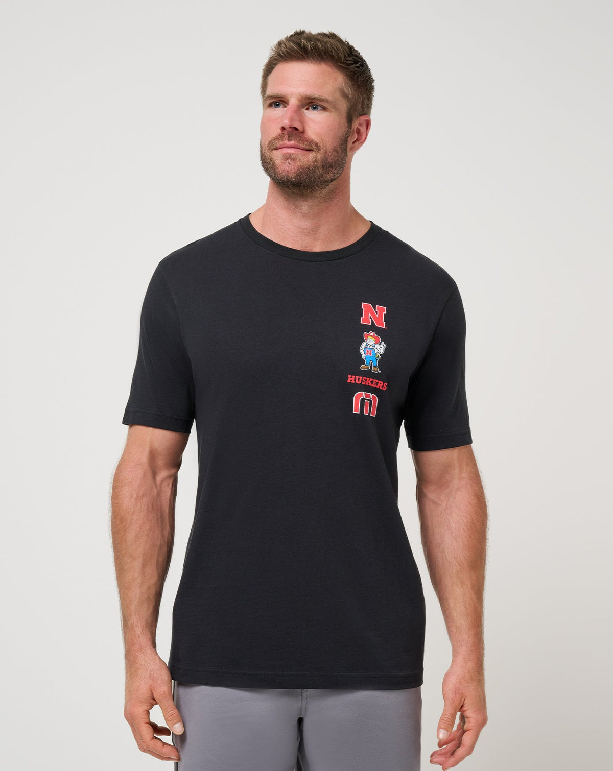 TravisMathew | Nebraska Playoffs 2.0 Tee - Black