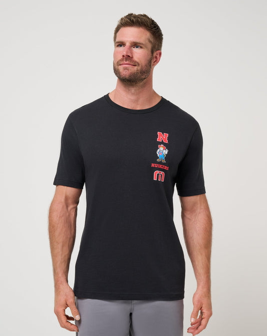 TravisMathew | Nebraska Playoffs 2.0 Tee - Black