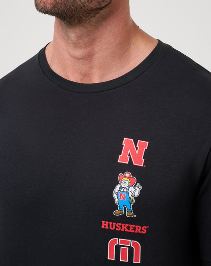 TravisMathew | Nebraska Playoffs 2.0 Tee - Black