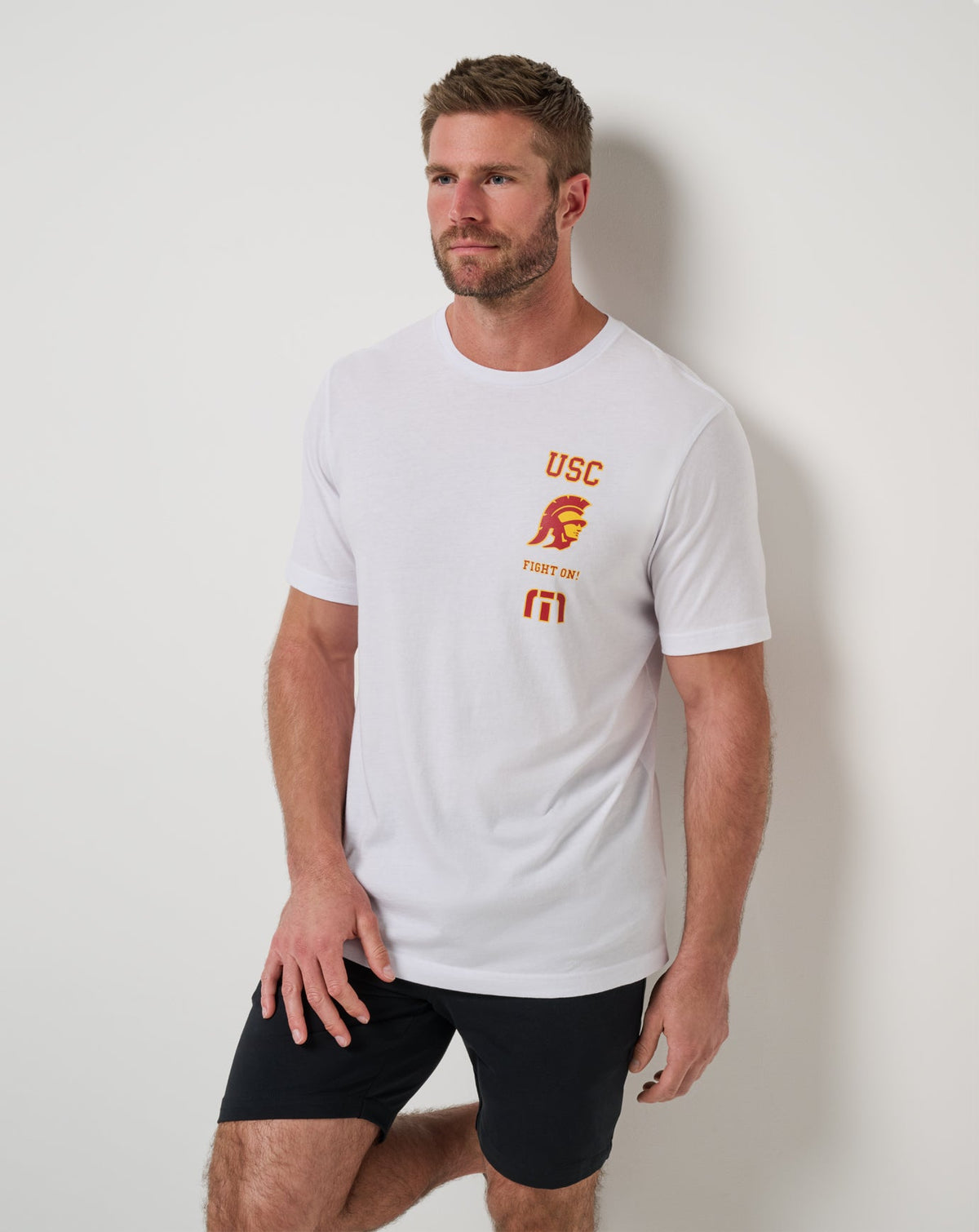 TravisMathew | USC Playoffs 2.0 Tee - White