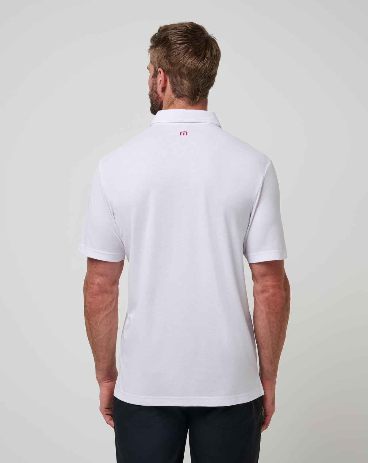 TravisMathew | ASU Top Recruit Polo - White/Maroon