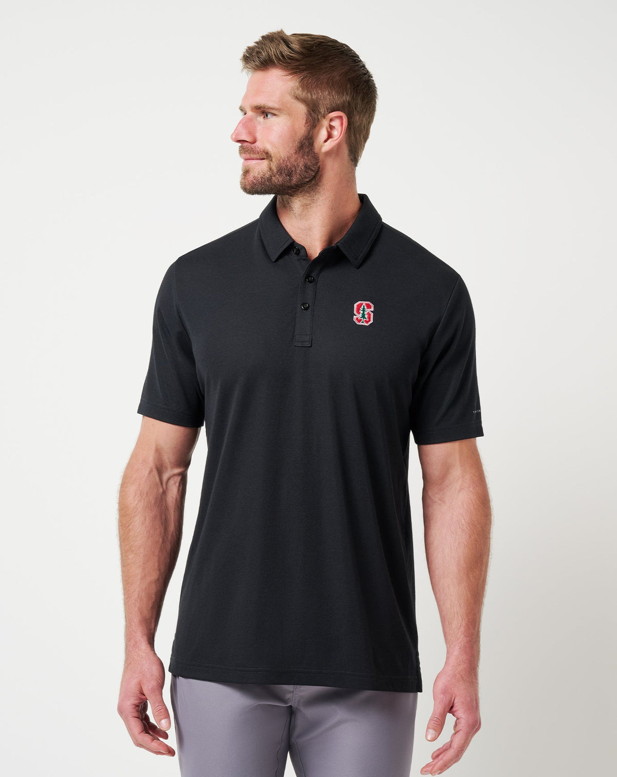 TravisMathew | Stanford School Pride Polo - Black