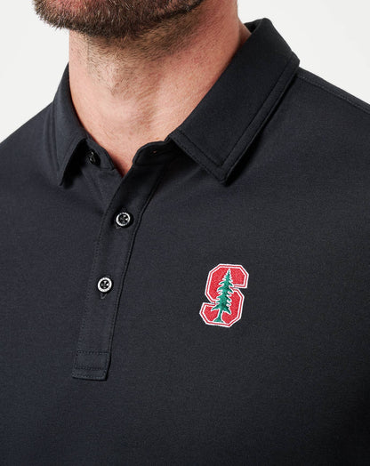 TravisMathew | Stanford School Pride Polo - Black