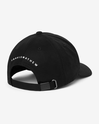 TravisMathew | Shot Maker Strapback Hat - Black