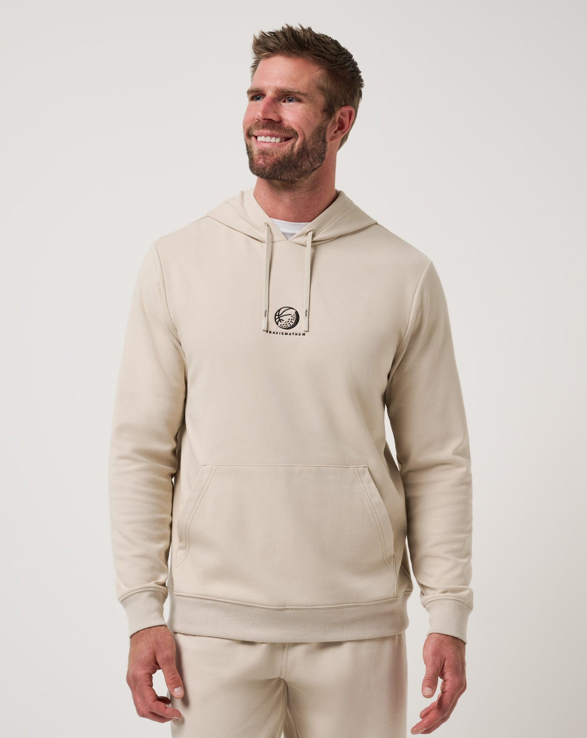 TravisMathew | Shot Maker Cloud Hoodie - Italian Sand