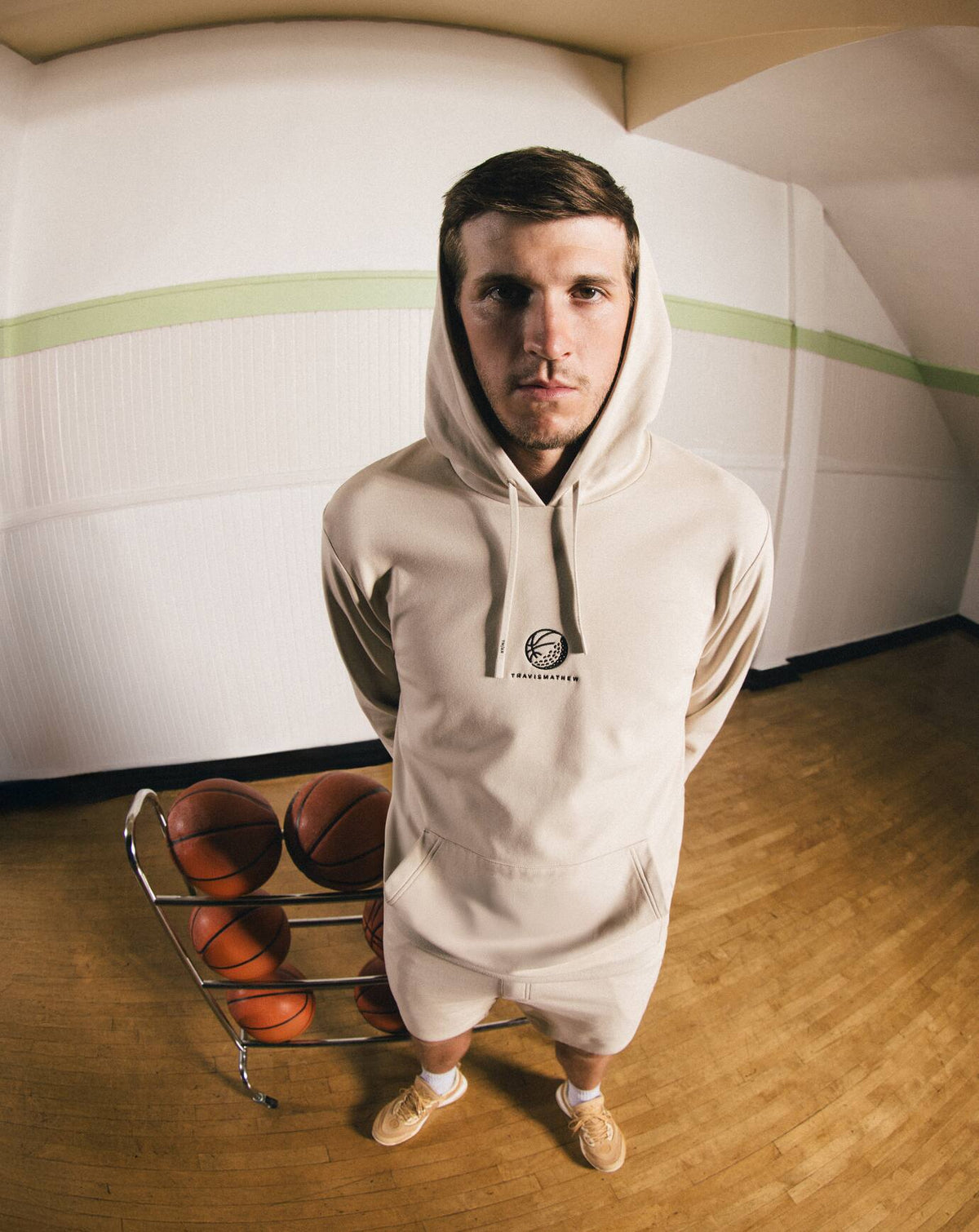 TravisMathew | Shot Maker Cloud Hoodie - Italian Sand