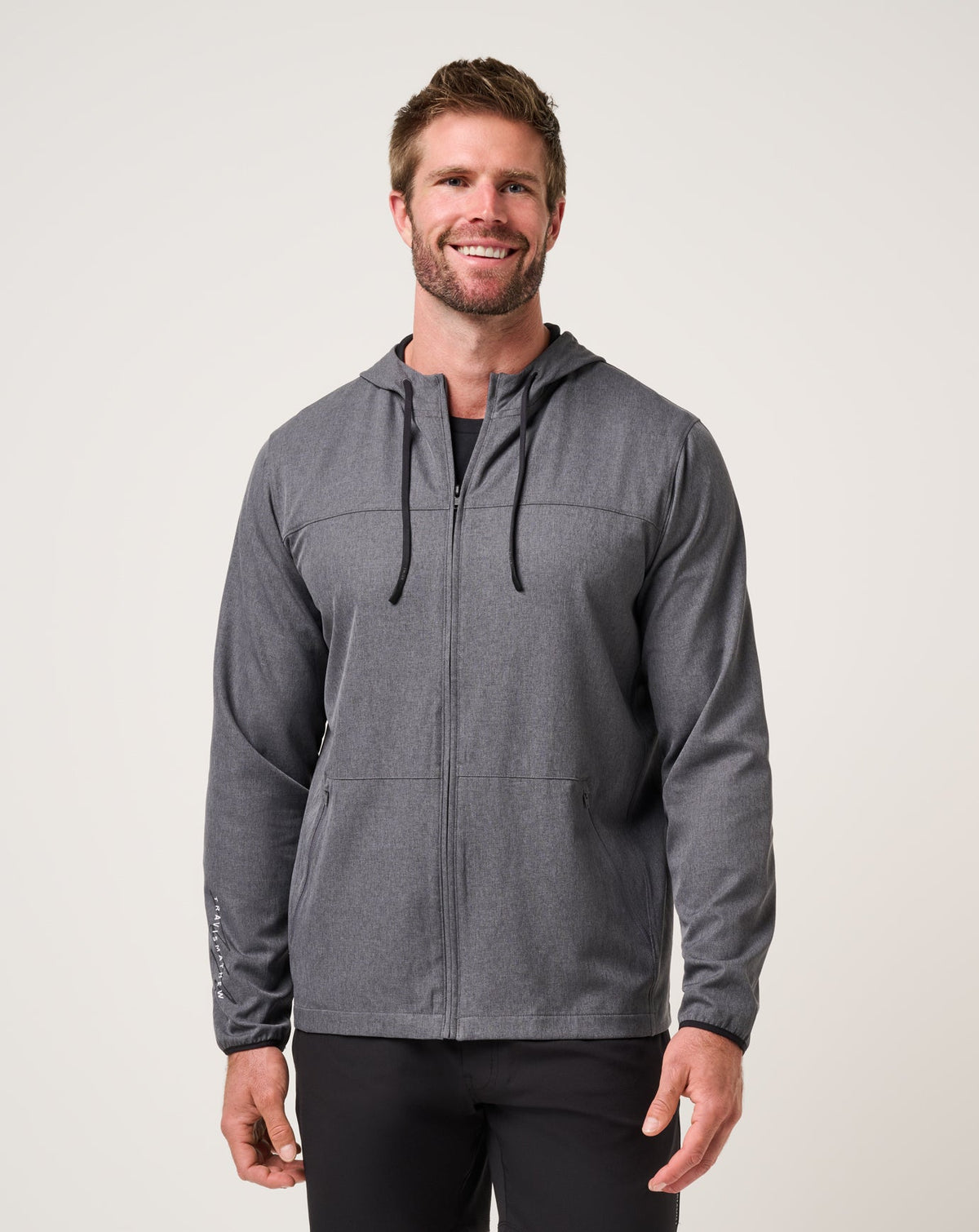 TravisMathew | Court Control Hoodie - Heather Dark Grey