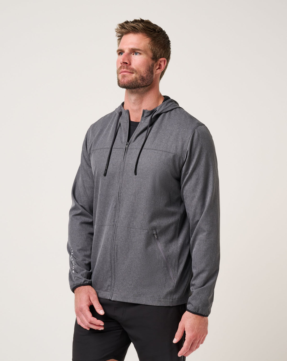 TravisMathew | Court Control Hoodie - Heather Dark Grey