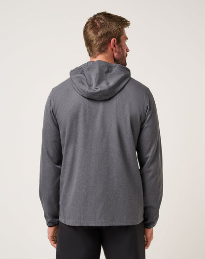 TravisMathew | Court Control Hoodie - Heather Dark Grey